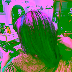 Home color hair people 2